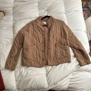 Z Supply Camel Quilted Women's Jacket